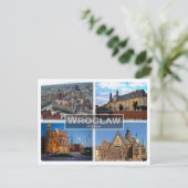 PL Polen - Breslau - Postkarte (Stehend Vorderseite)