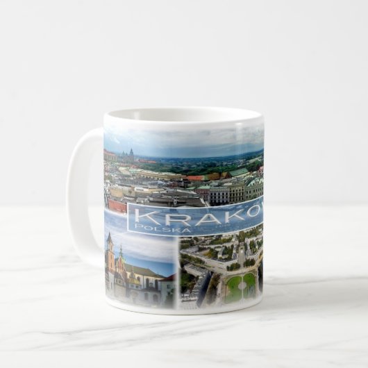 PL Polen Polska - Krakau - Kaffeetasse (Vorderseite Links)