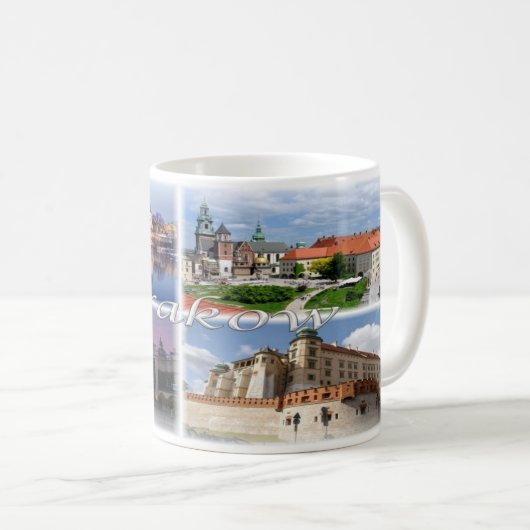 PL Polen - Polska - Krakau - Kaffeetasse (VorderseiteRechts)
