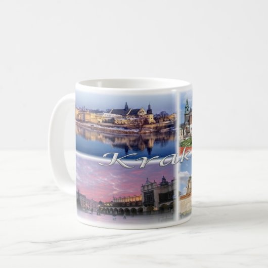 PL Polen - Polska - Krakau - Kaffeetasse (Vorderseite Links)