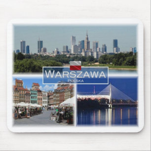 PL Polen Polska - Warschau - Warschau - Mousepad