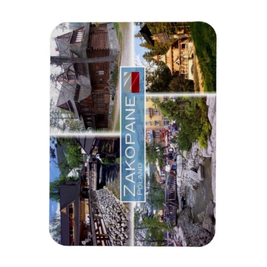 PL Polen Polska - Zakopan - Magnet (Vertikal)