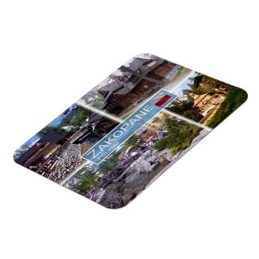 PL Polen Polska - Zakopan - Magnet (Linke Seite)