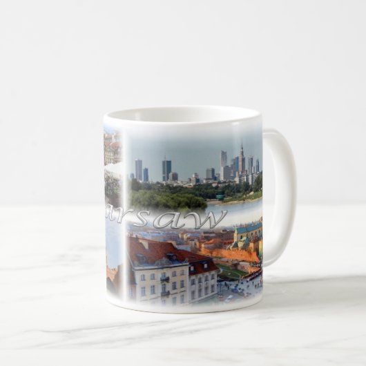PL Polen - Warschau Warschau - Kaffeetasse (VorderseiteRechts)