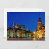 Plac Zamkowy Warsaw Polen Postkarte (Vorne/Hinten)
