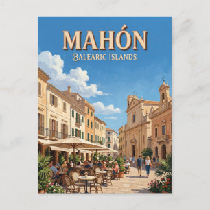 Plaça de la Constitució Spanien Postkarte