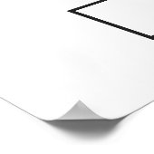 Placa de la estación de Metro de Sol Poster (Ecke)