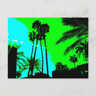 Plaça Reial, Barcelona, Spanien Postkarte