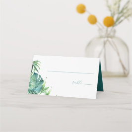 Place Cards Tropical Destination Wedding Theme Platzkarte