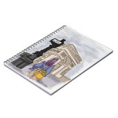 Place Charles de Gaulle Paris. Notizblock (Linke Seite)