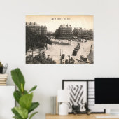 Place Darcy, Dijon, Frankreich Vintag Poster (Heimbüro)