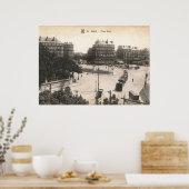 Place Darcy, Dijon, Frankreich Vintag Poster (Küche)