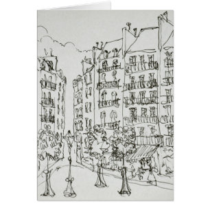 Place Dauphine, Ile de la Cite Paris, Frankreich