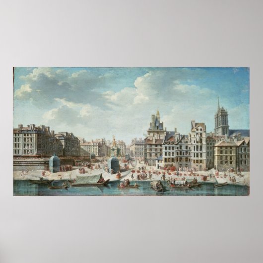 Place de Greve, Paris Poster (Vorne)