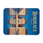 Place de la Bourse Frankreich Magnet (Horizontal)