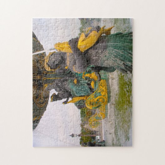 Place de la Concord Paris. Puzzle (Vertikal)