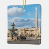 Place de la Concorde and obelisk - Paris, Frankrei Keramikornament (Links)