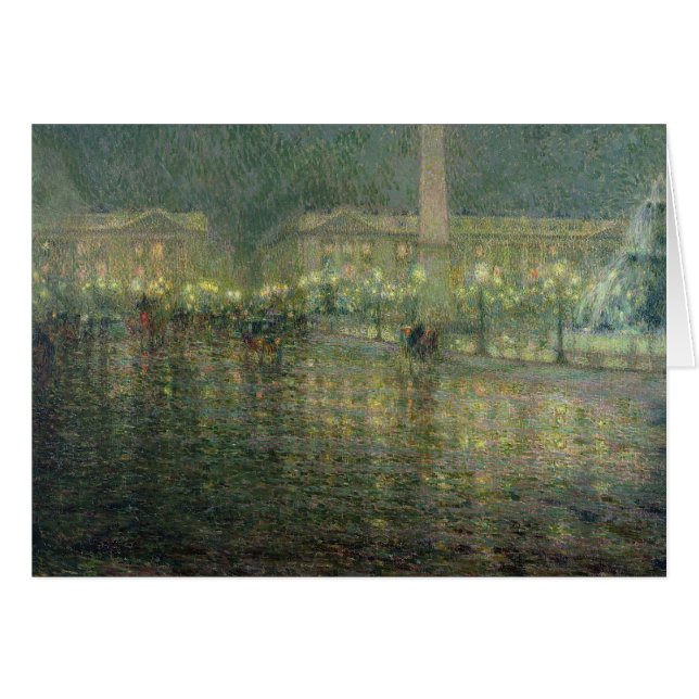 Place de la Concorde, c.1909 (Vorderseite (Horizontal))