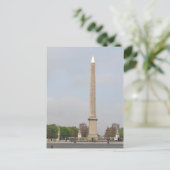 Place de la Concorde in Paris Postkarte (Stehend Vorderseite)