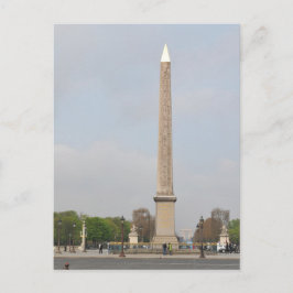 Place de la Concorde in Paris Postkarte