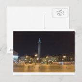Place de la concorde in Paris Postkarte (Vorne/Hinten)