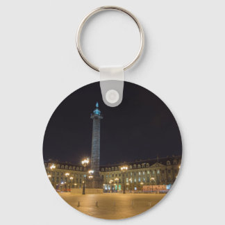 Place de la concorde in Paris Schlüsselanhänger