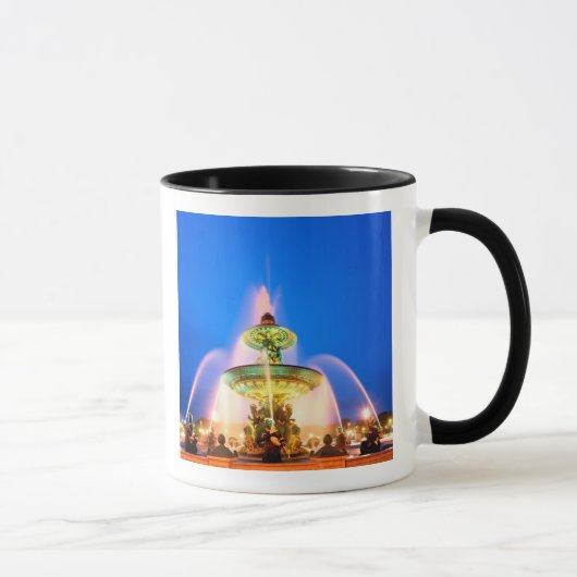 Place de la Concorde, Paris, Frankreich Tasse (Rechts)