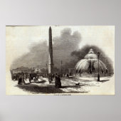 Place de la Concorde, Paris Poster (Vorne)