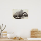 Place de la Concorde, Paris Poster (Küche)