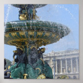 Place de la Concorde Poster (Vorne)