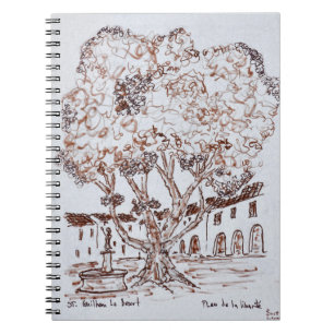 Place de la Liberte, Saint-Guilhem-le-Desert Notizblock