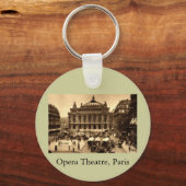 Place de l'Opera, Paris Frankreich c1925 Vintag Schlüsselanhänger (Vorderseite)