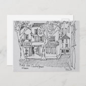 Place des Chataignes | Avignon, Frankreich Postkarte (Vorne/Hinten)