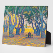 Place des Lices, St. Tropez | Paul Signac | Fotoplatte (Seite)