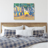 Place des Lices, St. Tropez | Paul Signac | Leinwanddruck (Insitu (Schlafzimmer))