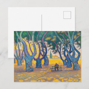 Place des Lices, St. Tropez Paul Signac Postkarte