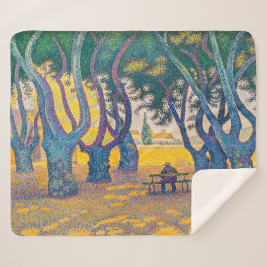 Place des Lices, St. Tropez | Paul Signac | Sherpadecke (Vorderseite (Horizontal))