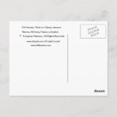 Place du Champ Jacquet Postkarte (Rückseite)