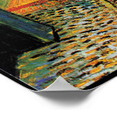 Place Du Forum in Arles Poster (Ecke)