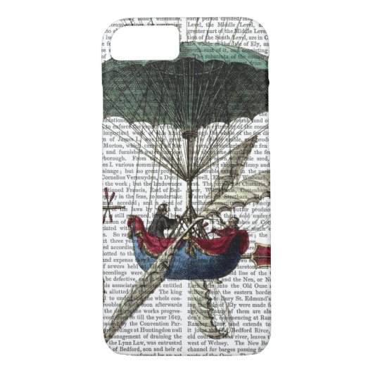 Place Du Louvre Hot Air Ballon Case-Mate iPhone Hülle (Rückseite)