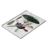 Place Du Louvre Hot Air Ballon Notizblock (Linke Seite)