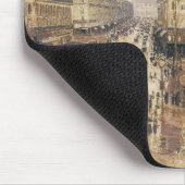 Place du Theater Francais, Paris Rain by Pissarro Mousepad (Ecke)