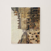 Place du Theater Francais, Paris Rain by Pissarro Puzzle (Vertikal)