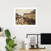 Place du Theater Francais, Rain Poster (Heimbüro)