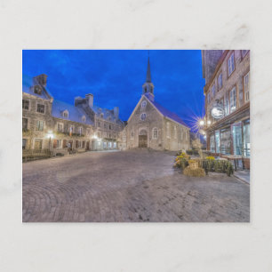 Place Royale bei Morgendämmerung Postkarte
