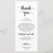 Place Setting Dankeschön, rustikale Landkarten Programm (Vorderseite)