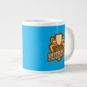 Place Trophy Husband-Tasse Jumbo-Tasse (Vorderseite Rechts)