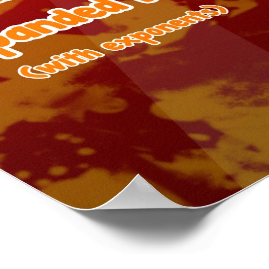 Place Value Power = Poster/Ankerdiagramm Poster (Ecke)