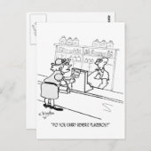 Placebo Cartoon 2861 Postkarte (Vorne/Hinten)