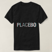 Placebo Glitch Logo Classic T - Shirt (Design vorne)